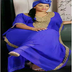 Stock en vrac Caftan Vêtements islamiques Boubou Kaftan Robe <span class=keywords><strong>Djellaba</strong></span> Dubai Abaya Robe maxi musulmane en <span class=keywords><strong>mousseline</strong></span> de soie Robes africaines pour femmes - Product Image 2