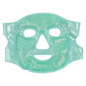 Masker Wajah pendingin es Gel manik-manik kompres panas & dingin kualitas tinggi untuk peremajaan wajah - Product Image 3