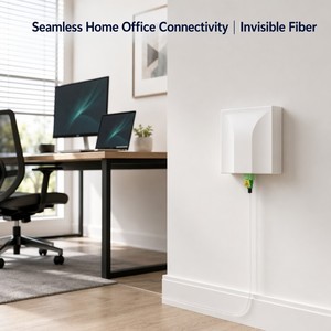Cable de Fibra Óptica Invisible FTTR de 0.9mm Preterminado SC APC 10m 20m 30m 40m G657A2 para Distribución WiFi en Interiores del Hogar - Product Image 1