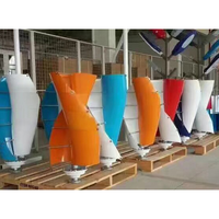 Generador de Turbina Eólica Vertical de 2kw, 3kw, 5kw, 10kw, 20kw, 30kw, 50kw, 220V, 380V, para Sistemas de Energía Renovable Conectados a la Red y Fuera de la Red