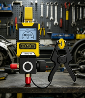 NECOOL RVG-10A Digital Single Gauge with Temperature Clamp IP65 Waterproof Universal Tool for HVAC Refrigeration System