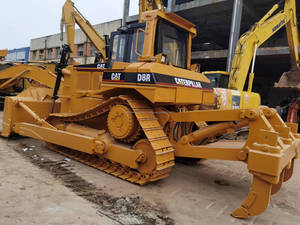 Bulldozer sobre orugas original CAT D8R Maquinaria usada Pistas usadas de Japón Caterpillar D8R Bulldozer - Product Image 2