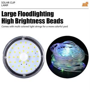 Guirnalda de Luces LED Solares de 8m/12m para Exteriores, Luces Decorativas de Jardín, Luces de Hadas, Lámpara LED Impermeable para Navidad, Patio, Árbol, Fiestas - Product Image 3