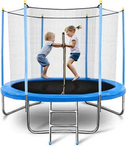 Big kids jump outdoor trampoline park equipment commercial fitness indoor trampolino per bambini o adulti Combo Bounce in Outdoor