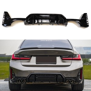 For 3 Series G20 G28 Body Kit Rear Bumper Lip Diffuser Rear Bumper <b>Splitter</b> for BMW 3 Series G20 G28 2023-2024 Car Accessories - Product Image 2