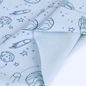 New Arrivals Custom Printed 100% Cotton Interlock Fabric <strong>cocomelon</strong> Printed Jacquard Knit Interlock Fabric - Product Image 2