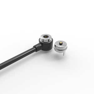 Pogo סיכה 6mm עגול מחבר USB מחבר USB מחבר USB מחבר USB מגנטי - Product Image 1