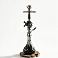 Chicha Moderne en Métal de Luxe, Grande Taille, Vente Directe Usine, Qualité Supérieure, Durable, Dernière Génération, en Aluminium, Cadeau Idéal