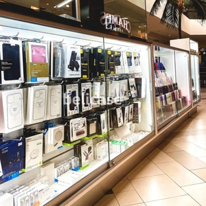 Tùy Chỉnh Điện Thoại Di Động Phụ Kiện Tủ Hiển Thị Đứng Showcase Điện Thoại Di Động Sửa Chữa Truy Cập Trung Tâm Mua Sắm Điện Thoại Di Động Kiosk - Product Image 5