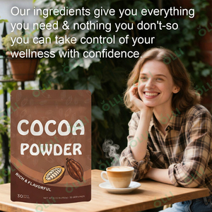 Olli nhà máy giá bán buôn không alkalized hữu cơ tự nhiên nguyên Cacao bột tinh khiết bột ca cao - Product Image 4