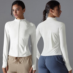 <span class=keywords><strong>Veste</strong></span> de sport athlétique pour <span class=keywords><strong>femme</strong></span> avec poche, protection solaire UPF 50+, antibactérienne 7A, <span class=keywords><strong>anti</strong></span>-odeur, sensation de fraîcheur en plein air, randonnée, golf, <span class=keywords><strong>UV</strong></span> - Product Image 4