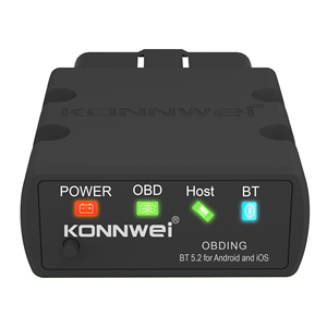 Universal 12V coche escáner herramientas de diagnóstico Elm327 PIC25k80 <span class=keywords><strong>Obd2</strong></span> escáner Bluetooth 5,0 códigos lector <span class=keywords><strong>Konnwei</strong></span> Kw902 - Product Image 1