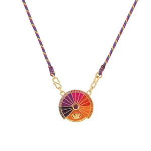 Hete Verkoop 18K Vergulde Email Regenboog Plaat <span class=keywords><strong>Tarot</strong></span> Cactus Ketting Voor Vrouw - Product Image 6