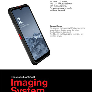 AGM Glory G1 PRO 8GB 256GB Teléfono Resistente 5G con Imagen Térmica y Carga Inalámbrica Negro - Product Image 3
