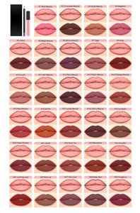 Wholesale 2-in-1 Kits <strong>Custom</strong> <strong>Lipstick</strong> Vegan Waterproof Matte Lip Gloss Liquid <strong>Lipstick</strong> Lip Kit Lip Liner Set with Black Package - Product Image 3