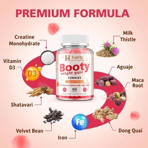 Gomitas para Glúteos de Marca Privada OEM ODM para Mujeres, Gomitas BBL con Curva Boost - Product Image 5