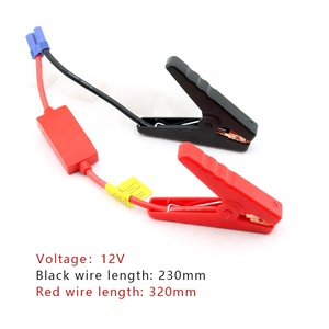 Câble de démarrage de voiture de remplacement avec pinces crocodiles et connecteur EC5 à sertir 10AWG pour démarreur de secours portable 12V - Product Image 2
