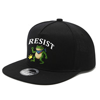 Gorra Snapback Personalizada al por Mayor con Logotipo, Bordado de Rana, Visera Plana, Estilo Hip Hop, Gorra de Béisbol para Hombre, Ropa Urbana, Gorras Ajustables con Cierre a Presión