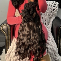 Lots de Cheveux Naturels Bruts Tissés à la Machine, Non Traités, Vente en Gros, Cheveux Humains Bouclés Indiens Bruts, Cheveux Vierges Bouclés Birmans Bruts
