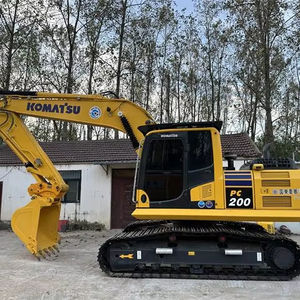 Excavadora sobre orugas Komatsu PC200 y 200 usada con motor 220 y Máquina de gancho Máquina de excavadora Komatsu importada - Product Image 1