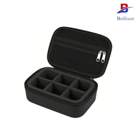 Étui rigide en mousse EVA personnalisé OEM avec fermeture éclair, durable, étanche et résistant aux chutes pour console de jeu vidéo et accessoires de manette