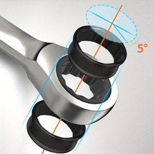 Đa chức năng cờ lê cờ lê thiết lập đôi Ratchet bù đắp Vòng cờ lê kết hợp cờ lê - Product Image 5