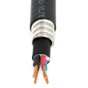 UL-cable de cobre 8/3, armadura de aluminio, TECK 6/3, 600V, 1000V