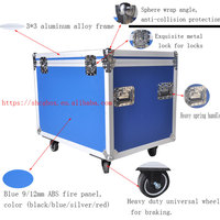 Flight case TV sur mesure en aluminium pour écran 32 pouces