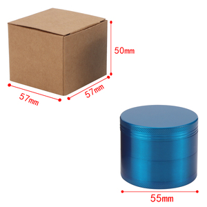 Futeng Chất Lượng Cao 55Mm Kẽm Hợp Kim Mài 4 Lớp Kim Loại Thảo Mộc Máy Xay Bán Buôn Khô Thuốc Lá Máy Nghiền Gia Vị Máy Xay Máy - Product Image 6