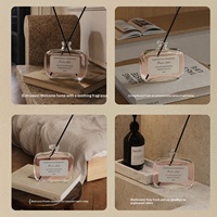 Recharges d'huiles essentielles aromatiques sans flamme de style nordique 100 ml – Décoration d'intérieur haut de gamme, parfum d'ambiance, désodorisant pour chambre à coucher