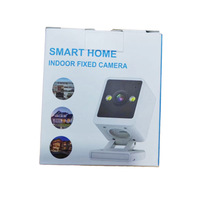 Cámara WiFi, Sistema de Seguridad Interior para el Hogar, Visión Nocturna, Tarjeta TF, Sensor CMOS