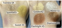 Maquillage paillettes contour bronzant visage miroitant poudre surbrillance palette cosmétiques marque privée surligneur