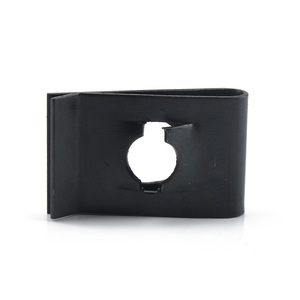 Écrous à clip en acier à ressort hexagonal de classe 8, galvanisés à l'oxyde noir, fabriqués en usine, pour l'exploitation minière, les applications médicales et les vis à tarauder pour tôles. - Product Image 2