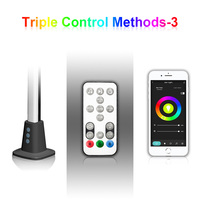 Tuya moderne télécommandé application intelligente d'éclairage de nuit pour la maison wifi alexa lampe d'angle sur pied décorative lampadaire led RVB