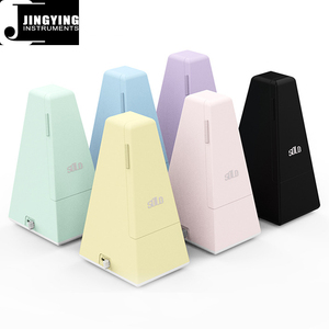 2024 Jingying Music Guitar Accessory,Wholesale Copper Pendulum Metal+POM Movement Movement Macaron Series Mechanical <strong>Metronome</strong> - Product Image 1