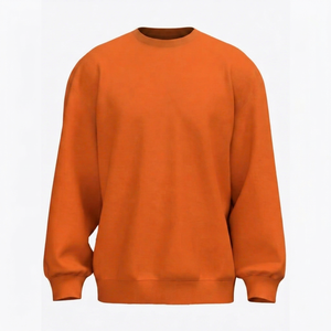 Sudadera Básica para Hombre, Mezcla de Algodón Premium, Cuello Redondo, Manga Larga, Ropa Personalizada - Product Image 1