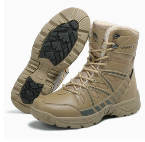 Bottes d'hiver DFS1011, bottes tactiques noires Desert - Product Image 4