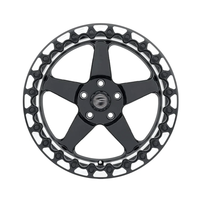 Jantes forgées de course de 15, 17 et 18 pouces, personnalisées, avec système Beadlock, finition noire brillante, fraisées, 5x115, 5x114.3 pour Challenger Hellcat Mustang GT