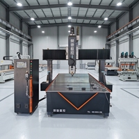 Fresadora CNC de 4 Ejes de Alta Resistencia con Control PLC para Producción Industrial de Patas de Muebles de Madera y Espuma 3D