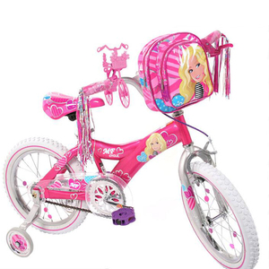 Bicicleta Infantil de Acero Rosa para Niñas, 12, 16 y 20 Pulgadas, con Canasta y Caja Trasera, Venta al Por Mayor - Product Image 4