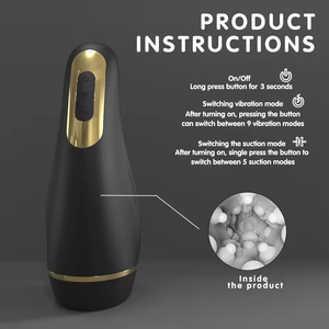 Copa Masturbadora con Estimulación de Pene para Hombre, Máquina Masturbadora, Productos Sexuales para Adultos, Juguetes de Masturbación Masculina Automática - Product Image 2