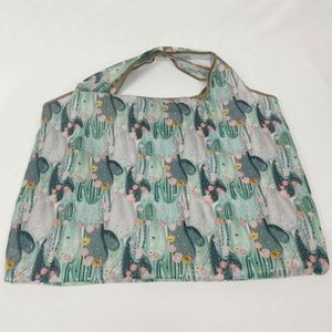 Sac fourre-tout Oxford léger, imperméable et écologique avec logo imprimé personnalisé, sacs de shopping pliables réutilisables pour la publicité - Product Image 3