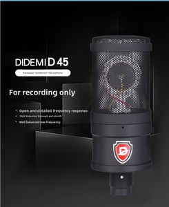 <span class=keywords><strong>DIDEM</strong></span> D45 Podcasting-Ausrüstung Kondensatormikrofon Geeignet für Professionelle Studioaufnahmen und Rundfunk - Product Image 1