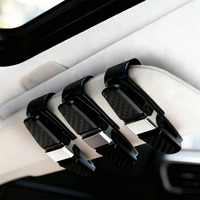 Clip de fixation portable pour lunettes, pince pour billets et cartes, étui à lunettes de voiture en ABS noir, support de lunettes de soleil pour pare-soleil de voiture
