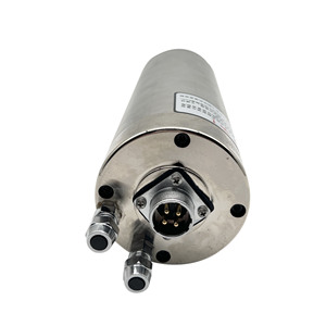 Moteur de broche CNC JGD-80C3-2.2KW 80MM 2.2KW ER20 24000RPM refroidi par eau 2200W pour routeur CNC - Product Image 5
