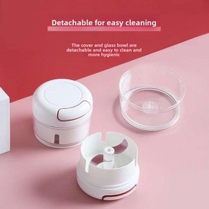 Presse-ail et <span class=keywords><strong>broyeur</strong></span> <span class=keywords><strong>manuel</strong></span> multifonctionnel en plastique pour usage domestique, idéal pour la pâte de piment et de gingembre - Product Image 2