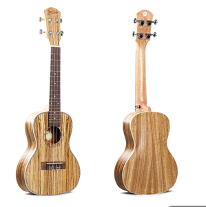 Bestseller Zebrawood <span class=keywords><strong>Uk24</strong></span>-65 Konzert-Elektro-Ukulele - Product Image 1