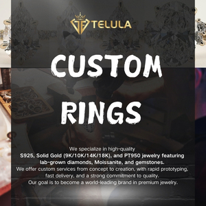 <span class=keywords><strong>Anelli</strong></span> di Lusso in Moissanite 3CT, Gioielli con <span class=keywords><strong>Cinque</strong></span> Pietre VVS Colore D Certificati GRA, Anello in Argento Sterling S925 - Product Image 6