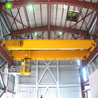 Gudang Tugas Berat Kotak Jenis Eot Derek, Girder Ganda Elektrik Overhead Desain Derek Perjalanan