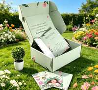 Boîtes d'expédition en carton ondulé écologiques avec logo personnalisé imprimé, emballages en papier, boîte d'abonnement